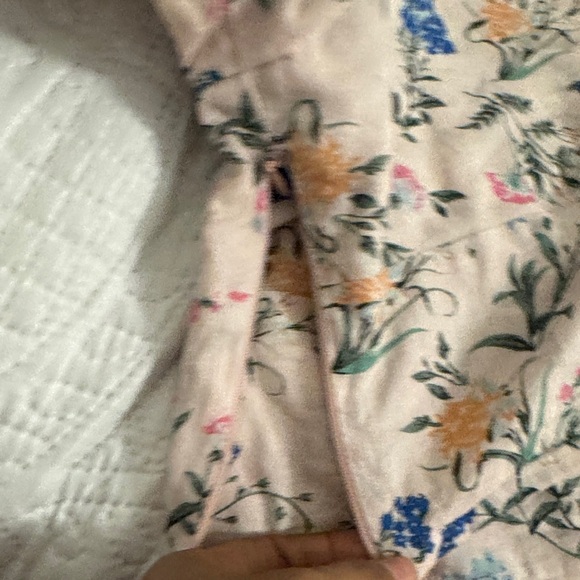 KOCH Blush flower Piper cropped top size small - puff sleeves. - Picture 6 of 9